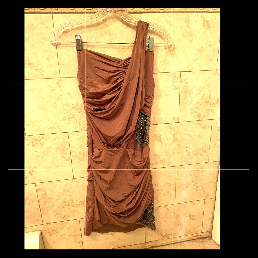 Sexy One Shoulder Cocktail Dress